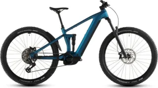 Cube Stereo Hybrid One44 EX 800 Wh E-Bike Fully 27,5" electricblue'n'blue S | Dienstrad-Leasing möglich