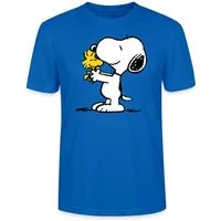Spreadshirt T-Shirt Peanuts Snoopy Und Woodstock Unisex Bio T-Shirt (1-tlg)