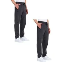 COMEOR Jogginghose Trainingshose Sporthose Herren Baumwollmischung (2-tlg) mit Reißverschluss