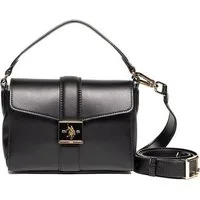 U.S. Polo Assn. Schultertasche MARGARET FLAP HANDLE BAG Damen, Schultertasche Damen, Abendtasche, Fashion, Lifestyle, Sale
