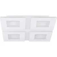 EGLO Deckenleuchte Padrogiano-Z Deckenlampe, ZigBee 3.0, App und Sprachsteuerung, Lampe, Bluetooth, Dimmfunktion, Farbwechsel, Nachtlichtfunktion, RGB, mehrere Helligkeitsstufen, LED fest integriert, Kaltweiß, RGB, ZigBee, App und Sprachsteuerung Ale