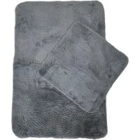 VIVA Home Fellteppich Fellteppich - Badteppich 2er Set, Kuschelig und weich