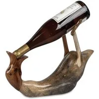 formano Skulptur, Höhe: 28cm, Farbe: Braun, Motiv: Ente