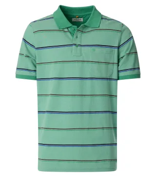 REDMOND - Polo-Shirt grün - Gr. - XL