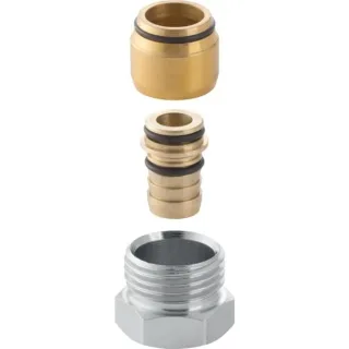 Geberit FlowFit Anschlussverschraubung mit AG 619267221