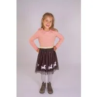 happy girls Midikleid mit hochwertigen Einhorn-Applikationen am Saum