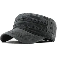 Bwecuy Baseball Cap Vintage Washed Modische Militärmütze, Unisex Army Cap