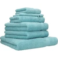 Betz Handtuch Set 6-TLG. Handtücher-Set Premium, 100% Baumwolle (6-St), 1 Liegetuch 2 Handtücher 1 Gästetuch 1 Waschhandschuh 1 Seiftuch