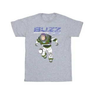 Disney - "Lightyear Buzz Jump To Action" T-Shirt für Mädchen (Grau)