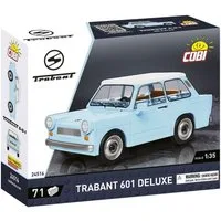 COBI Weihnachtsbaumkugel Bausatz Trabant 601 Deluxe hellblau 1:35