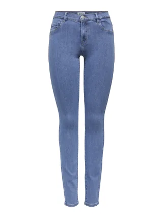 ONLY - ONLRAIN REG SKINNY DNM NOOS Medium Blue Denim - Gr. - 32