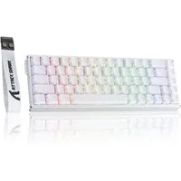 ATTACK SHARK X68MAX HE Rapid Trigger Gaming-Tastatur aus Aluminium Gaming-Tastatur (0.005mm RT,8000Hz,Hall-Effekt-Magnetschalter,Einstellbare Betätigung)