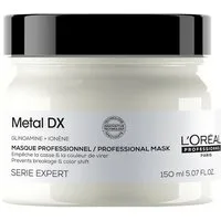 L'ORÉAL PROFESSIONNEL PARIS Haarmaske für langanhaltende Farben, weniger Haarbruch und mehr Glanz, für alle Haartypen, Serie Expert, Metal DX Maske