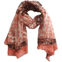 Tamaris Schal Tamaris Scarf, (1-St. 1-teilig), Damen Schal Baumwolle Ethno-Design 105x170cm