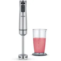 Severin Handmixer SM 3773, 1000 W, 4-Klingen-Edelstahlmesser, BPA-frei, inkl. Mixbehälter