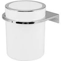 bremermann Kosmetikeimer SAVONA inkl. Wandhalterung 5,5 Liter, rund