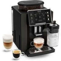 Krups Kaffeevollautomat EA9129 Sensation Milk, 6 Kaffee- und Milchspezialitäten, aut. Reinigung, Metall-Brühgruppe