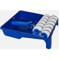 Spectrum Farbwalze Streichset Farbrollen 4 tlg. 25 cm antispritz (4-St)