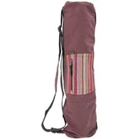 Guru-Shop Aufbewahrungstasche Boho Yogamatten-Tasche, Yogatasche aus Nepal -..