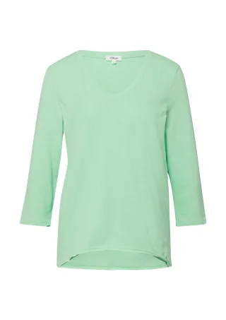 s.Oliver - T-Shirt grün - Gr. - 38