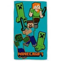 Jerry Fabrics Handtuch Minecraft Crawler 30x50 cm Frottee Baumwolle Kinderhandtuch
