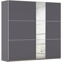 OTTO home Kleiderschrank Mehrzweckschrank Aktenschrank Möbel Mietswohnung TOPSELLER ASTANA (3 Ausstattungen BASIC/CLASSIC/PREMIUM (inkl. SOFT-CLOSE-FUNKTION) mit 3 Spiegelelementen, Metallgriffleisten alufarbig MADE IN GERMANY