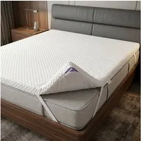 Arensberger, Topper SOFT Matratzentopper, Memory Foam, Visco, 5 cm, für alle Matratzen, 5 cm hoch, Memory Schaum, (90 x 200 cm, 90x200cm), Memoryschaum, rutschfest, waschbarer Bezug, 90x200 140x200 & mehr