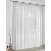 Wirth Vorhang Sunday (1 St), Kräuselband, halbtransparent, Jacquard, nach Maß