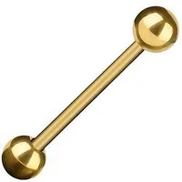 Taffstyle Piercing-Set Piercing Barbell Hantel Ohr Zunge Brust Intim, Stab Hantel Stecker Ohrpiercing Zungenpiercing Oral Tragus Helix Kugel