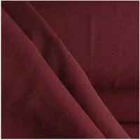 maDDma Stoff Burlington-Stoff ab 1m x 150cm breit Polyesterstoff Allroundstoff, bordeaux