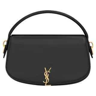 SAINT LAURENT VOLTAIRE Halbmond-Schultertasche