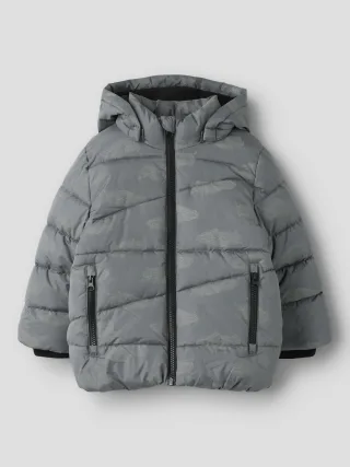 NAME IT - NMMMOSAN PUFFER JACKET REF1 Poppy Seed - Gr. - 92