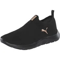PUMA SOFTRIDE REMI SLIP-ON KNIT WN'S Slip-On Sneaker für Sport, mit SOFTFOAM+ Dämpfung, aus gestricktem Textil