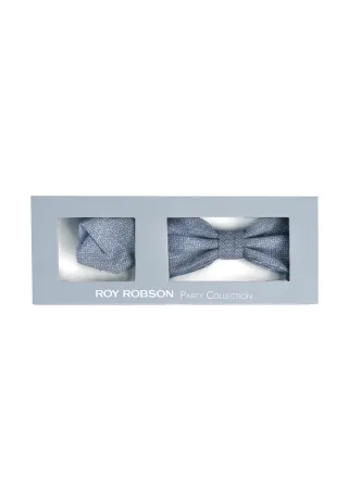 ROY ROBSON - Krawatte 20-60 0-60-14719-10053-00 light blue - Gr. - 50