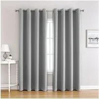 Sekey Gardine Verdunkelungsvorhang Blickdicht Polyester mit Thermofunkltion, Ösen, verdunkelnd, Thermobeschichtung, isolierend, pflegeleicht