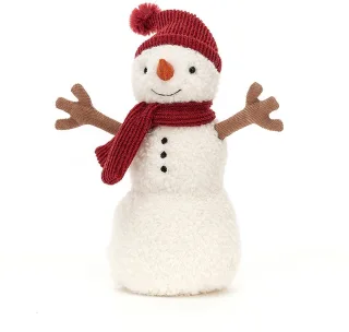 Jellycat Teddy Snowman red little 20cm