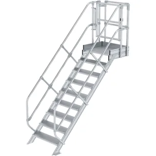 Munk Treppen-Modul Aluminium geriffelt - 632307