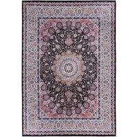Mazovia Orientteppich Orientalisch Vintage Teppich Traditioneller Orient Teppich, 120 x 170 cm, Kurflor, Waschbar in Waschmaschine, Höhe 5 mm, Rutschfest