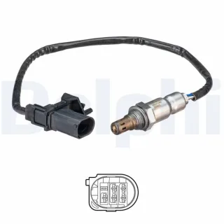 Delphi Lambdasonde vor Katalysator Ford C-Max Focus Galaxy Grand Mondeo S-Max