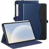 Fintie Tablet-Hülle für Samsung Galaxy Tab S10 Lite/S10 FE/S9 FE 10.9 Zoll & S9 11 Zoll, Multi-Winkel Folio Case mit Dokumentenfach & Auto Schlaf/Wach Funktion