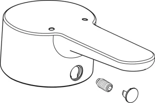 Ideal Standard Griff Connect Blue, D40,Logo ISI, B961010AA