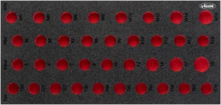 VIGOR Weichschaum-Einlage, leer, V5099-L