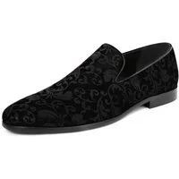 Allthemen Loafer Herren Slipper Pennyloafer mit elegantem Jacquard