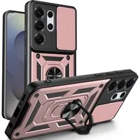 betterfon Handyhülle für Samsung Galaxy S26 Ultra Hülle mit Kameraschutz-Ringhalter, Outdoorhülle mit Smartstand und Silikonkern