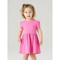 Name It Minikleid NMFVIVIA SS 2P DRESS NOOS (2-tlg) Baumwolle, bedruckt und uni im Set