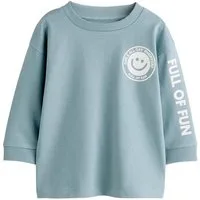 Next Langarmshirt Langärmeliges Shirt mit Rückengrafik (1-tlg)