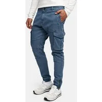 Indicode Cargohose Herren Alex Cargo Hose Herrenhose mit 6 praktischen Taschen