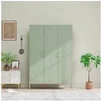 OTTO home Kleiderschrank Siena Schrank Spind Metallschrank mit 3 Türen (Ideal für jeden Wohnraum - Trendsetter) Zeitloser Schlafzimmerschrank Garderobe Multischrank