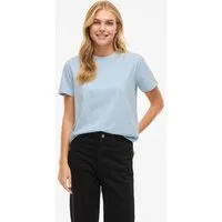 Vila Kurzarmshirt VINORA S/S T-SHIRT - NOOS Baumwollmischung, regular fit