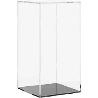 vidaXL Vitrine Displaybox Transparent 20x20x38 cm Acryl